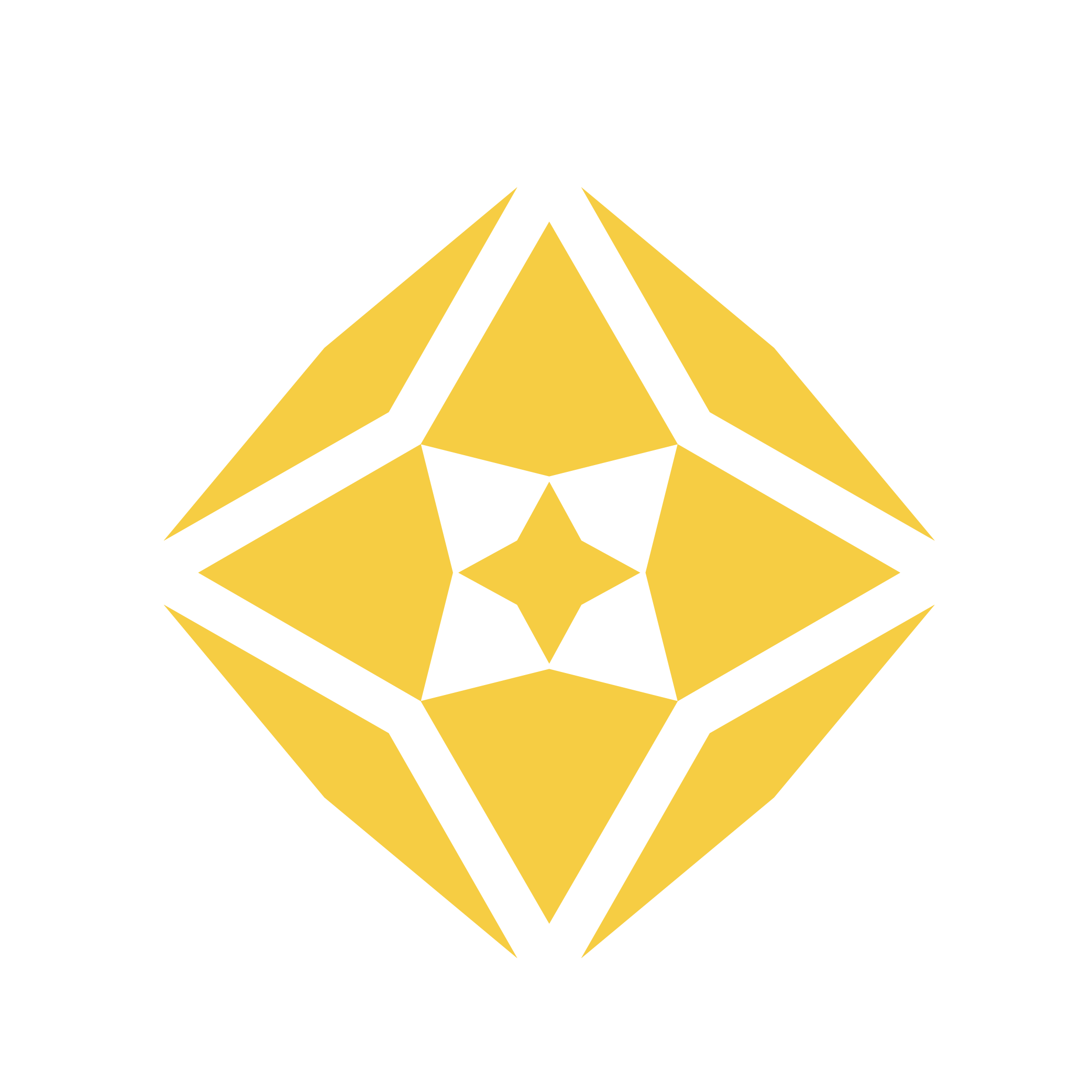 Clout logo icon yellow